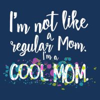 I'm Not A Regular Mom I'm A Cool Mom Drawstring Bag
