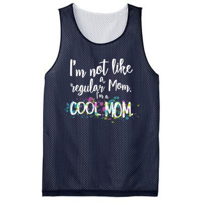 I'm Not A Regular Mom I'm A Cool Mom Mesh Reversible Basketball Jersey Tank