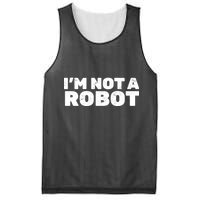 I'm Not A Robot Mesh Reversible Basketball Jersey Tank