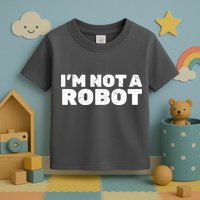 I'm Not A Robot Toddler T-Shirt