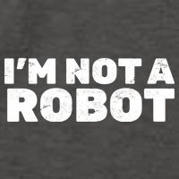 I'm Not A Robot Vector Backpack