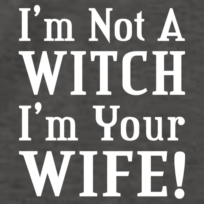I'm Not A Witch I'm Your Wife Vector Backpack