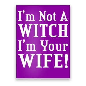 I'm Not A Witch I'm Your Wife Poster