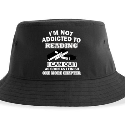 I'm Not Addicted To Reading Can Quit After One Chapter Sustainable Bucket Hat