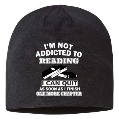 I'm Not Addicted To Reading Can Quit After One Chapter Sustainable Beanie