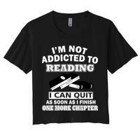 I'm Not Addicted To Reading Can Quit After One Chapter Crop Top