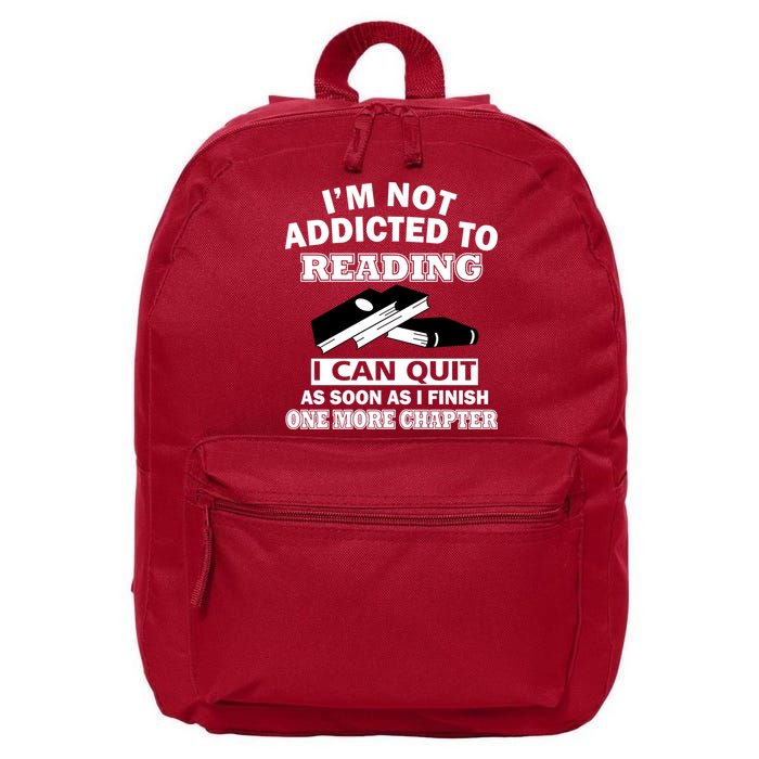I'm Not Addicted To Reading Can Quit After One Chapter 16 in Basic Backpack