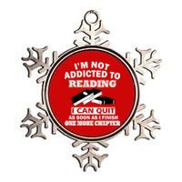 I'm Not Addicted To Reading Can Quit After One Chapter Metallic Star Ornament