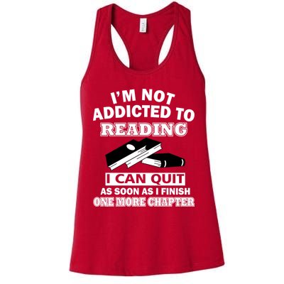 I'm Not Addicted To Reading Can Quit After One Chapter Womens Tank Top