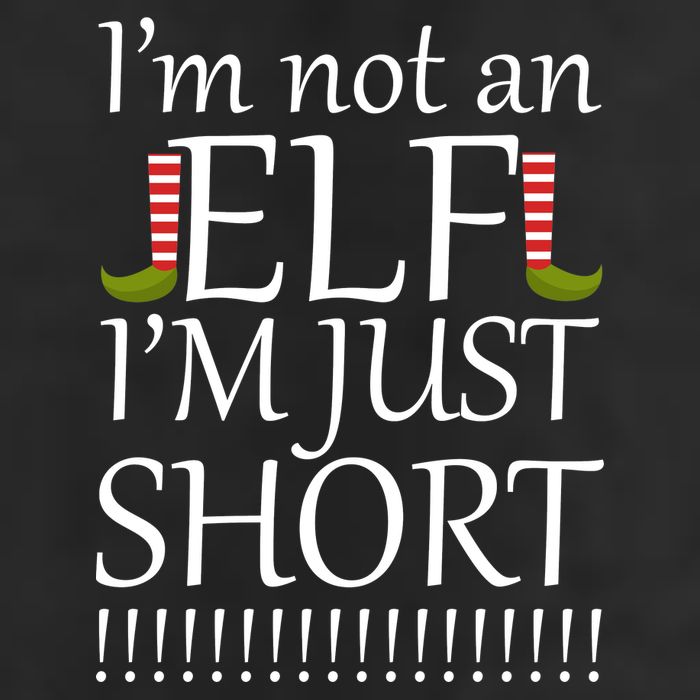 I'm Not An Elf! I'm Just Short Funny Christmas Cool Comfort Performance Bucket Hat