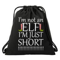 I'm Not An Elf! I'm Just Short Funny Christmas Drawstring Bag