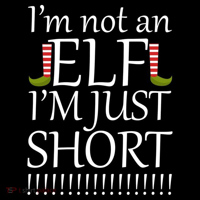 I'm Not An Elf! I'm Just Short Funny Christmas Bag
