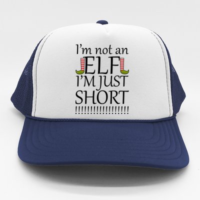 I'm Not An Elf! I'm Just Short Funny Christmas Trucker Hat