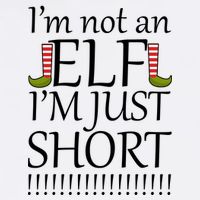 I'm Not An Elf! I'm Just Short Funny Christmas Garment-Dyed Sweatshirt