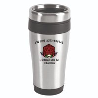 I'm Not Anti-Social I Rolled Low On Charisma 16oz Travel Tumbler