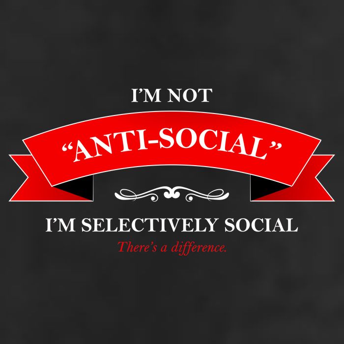 I'm Not Anti-Social I'm Selectively Social Golf Towel