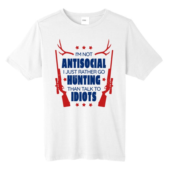 I'm Not Antisocial Hunting Funny Tall Fusion ChromaSoft Performance T-Shirt