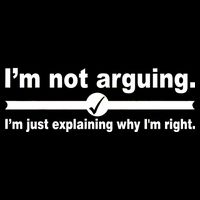 I'm Not Arguing Just Explaining Why I'm Right Performance Long Sleeve Polo