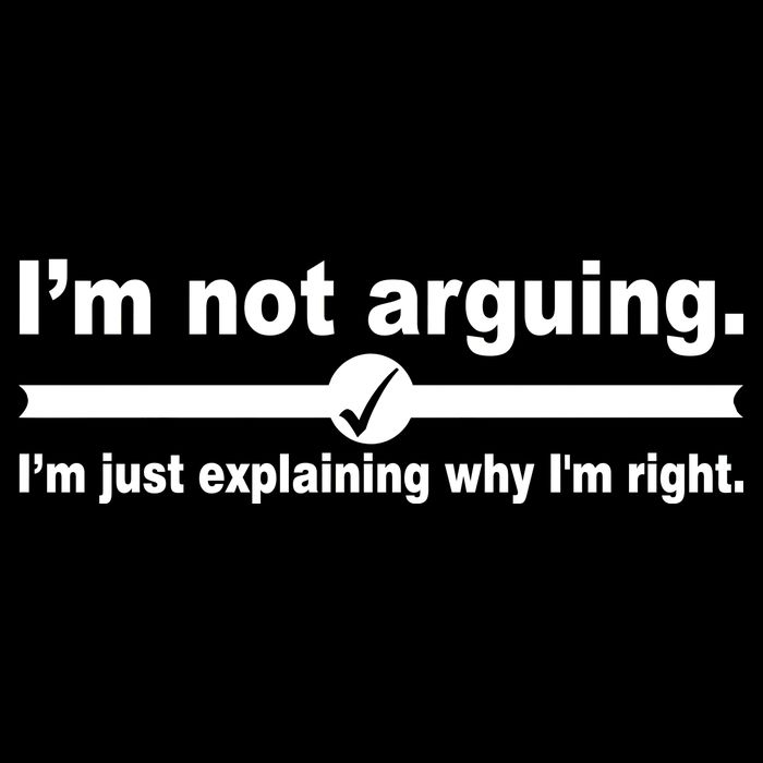 I'm Not Arguing Just Explaining Why I'm Right Performance Long Sleeve Polo
