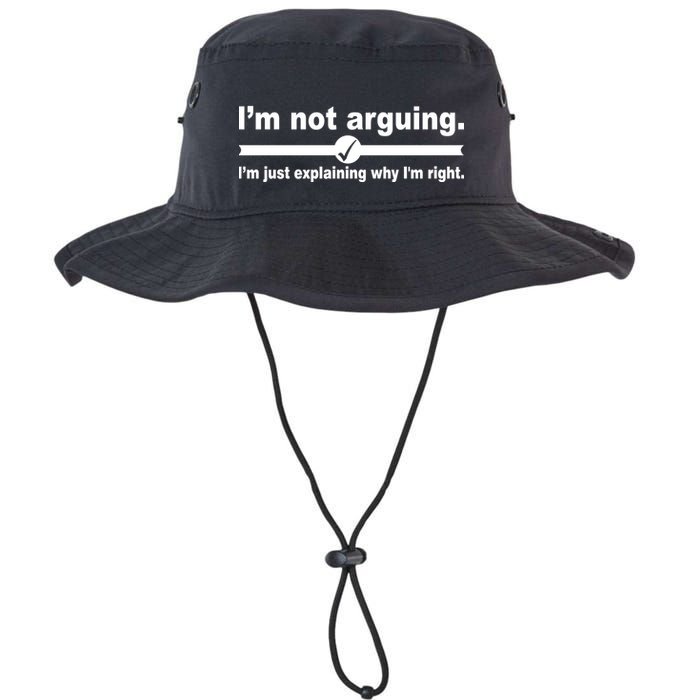 I'm Not Arguing Just Explaining Why I'm Right Bucket Hat