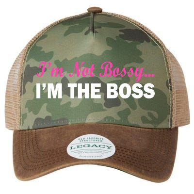 I'm Not Bossy I'm The Boss Legacy Tie Dye Trucker Hat