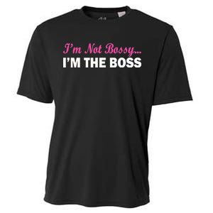 I'm Not Bossy I'm The Boss Cooling Performance Crew T-Shirt