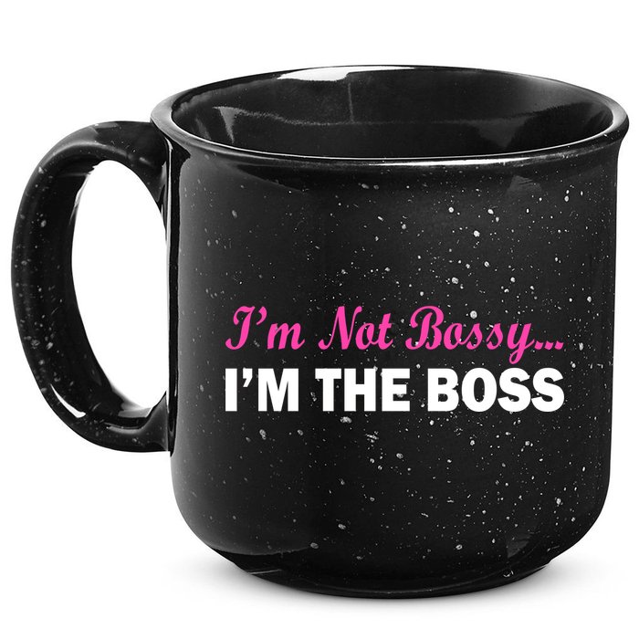 I'm Not Bossy I'm The Boss 15oz Campfire Ceramic Mug