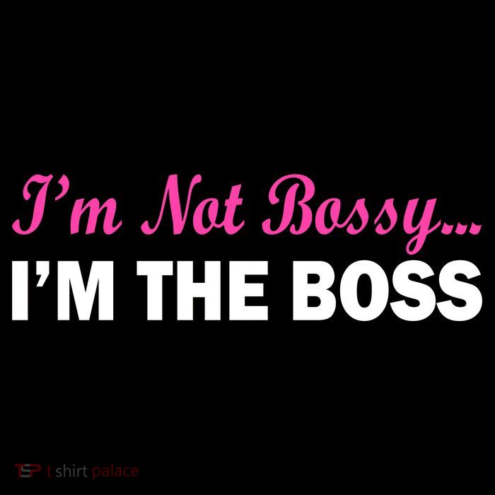 I'm Not Bossy I'm The Boss 16 in Basic Backpack