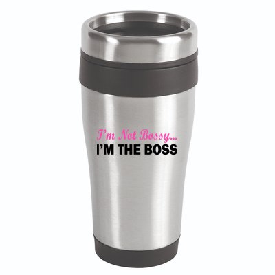 I'm Not Bossy I'm The Boss 16oz Travel Tumbler