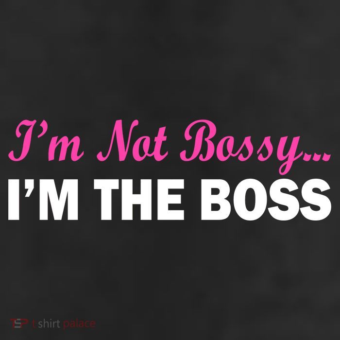 I'm Not Bossy I'm The Boss 25L Jumbo Tote