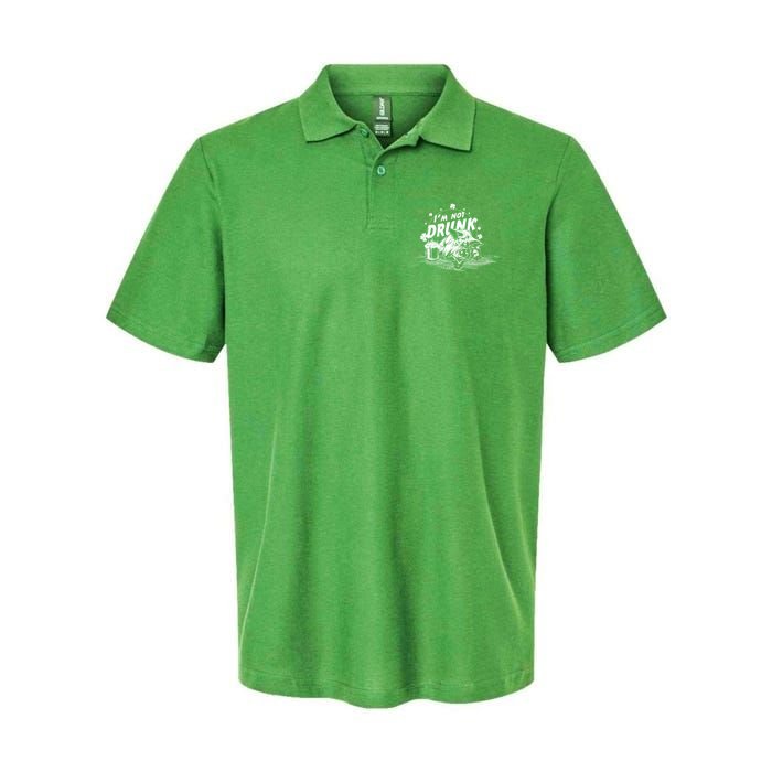 I'm Not Drunk Pig - St Patrick's day Polo