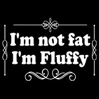 I'm Not Fat I'm Fluffy Youth Performance Sprint T-Shirt