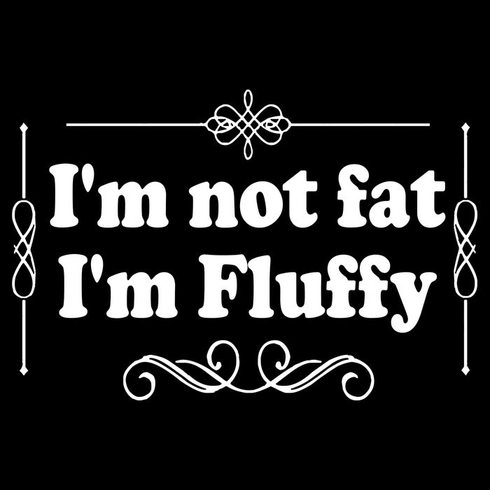 I'm Not Fat I'm Fluffy Youth Performance Sprint T-Shirt