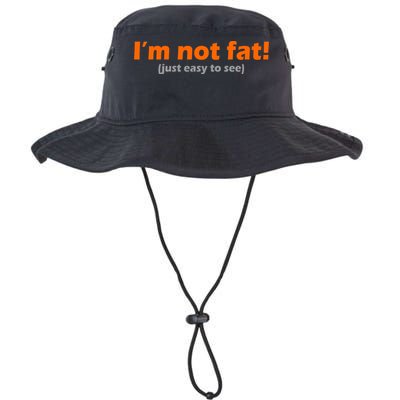 I'm Not Fat Just Easy To See Bucket Hat