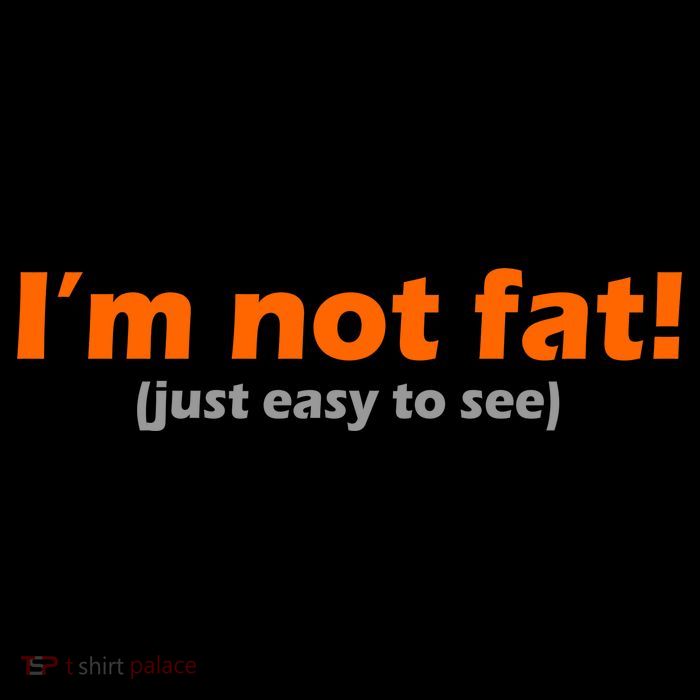 I'm Not Fat Just Easy To See Mesh Reversible Basketball Jersey Tank