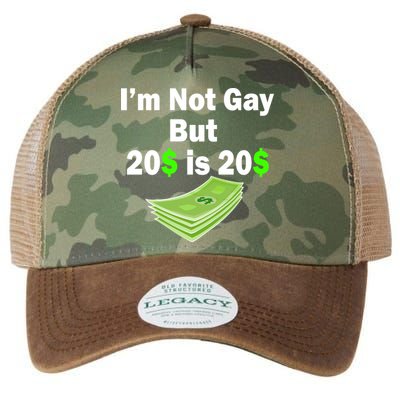 I'm Not Gay But $20 is $20 Legacy Tie Dye Trucker Hat