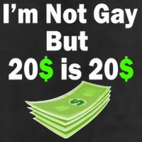I'm Not Gay But $20 is $20 7 Panel Mesh Trucker Snapback Hat