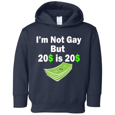 I'm Not Gay But $20 is $20 Toddler Hoodie