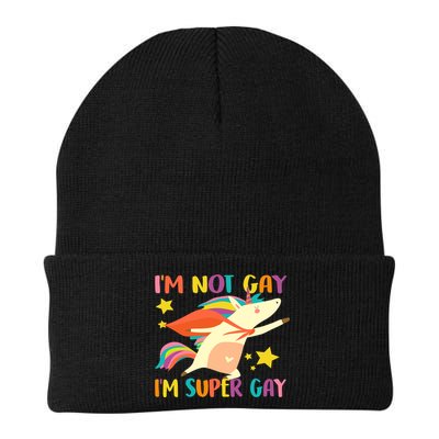 I'm Not Gay I'm Super Gay Beanie