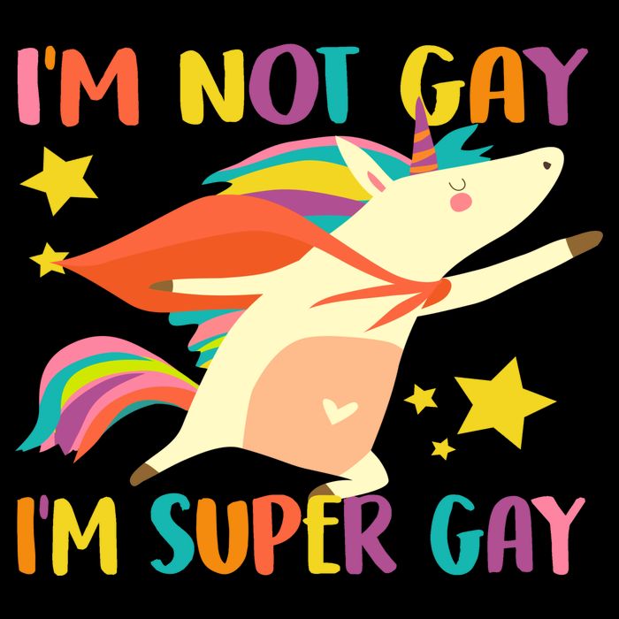 I'm Not Gay I'm Super Gay 16 in Basic Backpack