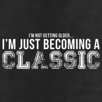 I'm Not Getting Older I'm Becoming a Classic Garment-Dyed Fleece Hoodie