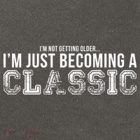 I'm Not Getting Older I'm Becoming a Classic Cotton Canvas Backpack