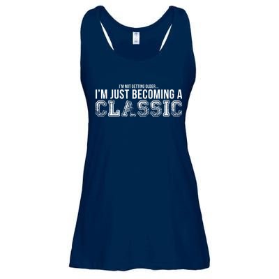 I'm Not Getting Older I'm Becoming a Classic Ladies Essential Flowy Tank