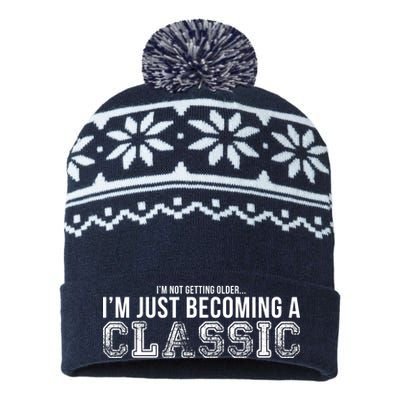 I'm Not Getting Older I'm Becoming a Classic USA-Made Snowflake Beanie