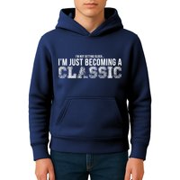 I'm Not Getting Older I'm Becoming a Classic Kids Hoodie