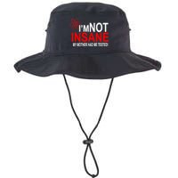 I'm Not Insane My Mother Tested Funny Bucket Hat