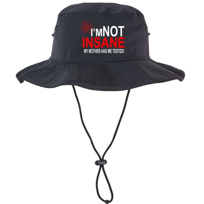 I'm Not Insane My Mother Tested Funny Bucket Hat