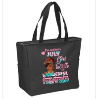 I'm Not Just A July Girl Funny Birthday Zip Tote Bag