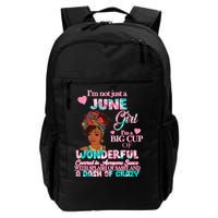 I'm Not Just A June Girl Funny Birthday Daily Commute Backpack