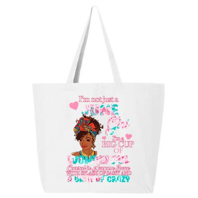 I'm Not Just A June Girl Funny Birthday 25L Jumbo Tote